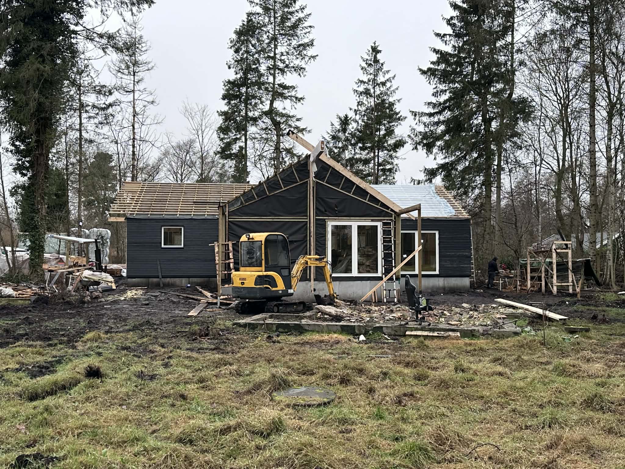 Bygning før renovering