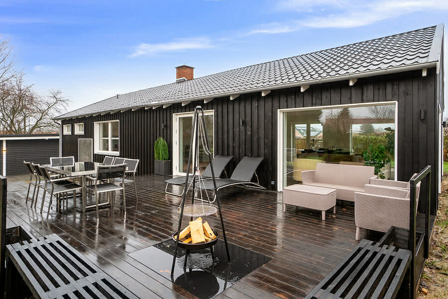 Tømrerarbejde på terrasse