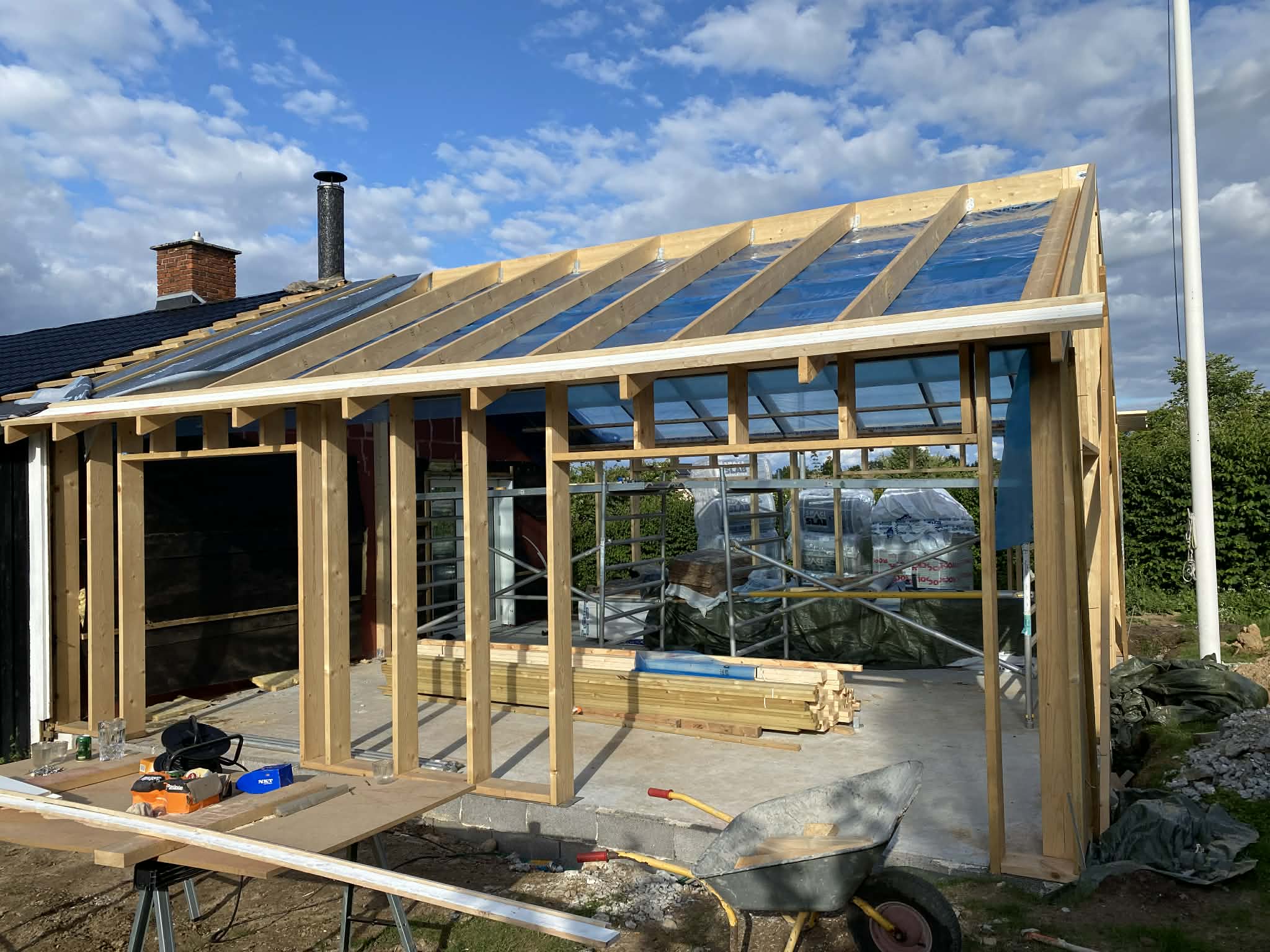 Bygning før renovering